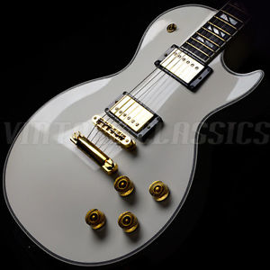 RARE! Gibson Les Paul Supreme * Real Ebony! *Arctic White *Clapton*Slash*Page