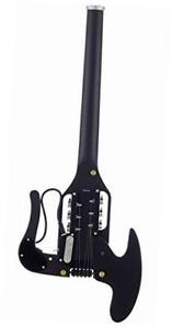 pro mod x pro-series mod-x hybrid acoustic-electric travel guitar with gig bag