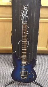 *1990 Ibanez 540S Transparent Blue Custom Electric Guitar + Hard Case Japan
