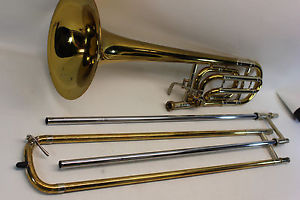 Bach Stradivarius 36 Bb Trombone PROFESSIONAL F Trigger with Case L@@K
