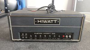 Vintage Hiwatt 100W HYLIGHT ERA AMP HEAD  - NO RESERVE