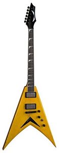 Dean VMNT KORINA V Dave Mustaine Korina Solid-Body Electric Guitar, Tam W/ Case