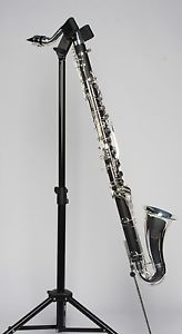 Bassklarinette Bass Klarinette, echt versilbert, inkl. Koffer, TOP + NEU