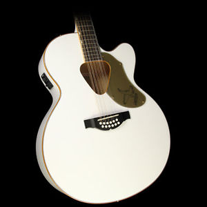 Gretsch G5022CWFE-12 Rancher Falcon White 12-String Acoustic-Electric Guitar