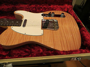 Fender Custom Shop Custom Deluxe Telecaster AAA Flame Top Natural Stain 2013