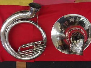 King 1250 BBb Silver-plated Sousaphone