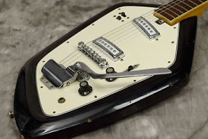 Teisco, EV-2T BLACK , Very Good Condition, Soft Case, From JAPAN