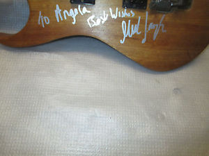 CUSTOM GUITAR with MICK TAYLOR AUTGRAPH - ROLLING STONES