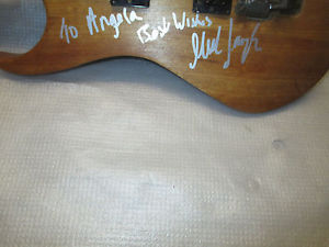 CUSTOM GUITAR with MICK TAYLOR AUTGRAPH - ROLLING STONES