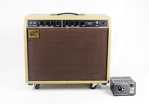 1980's Jim Kelley vintage F.A.C.S. 30-60 Combo guitar Amp and Attenuator - 17885