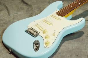Fender Japan Stratocaster ST 62 Sonic Blue Electric Guitar Free Shipping