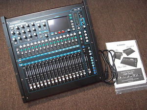 Allen & Heath Qu-16 Chrome 16 ch digital mixer version 1.9 with rack kit used