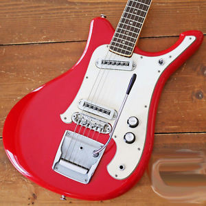 YAMAHA, SG-2A Coral Red, Very Good Condition, Soft Case, Shipping from JAPAN