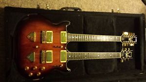 vintage Ibanez artist doubleneck guitar