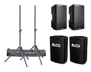 Alto TS215 15 inch Active PA Speaker Bundle (NEW)