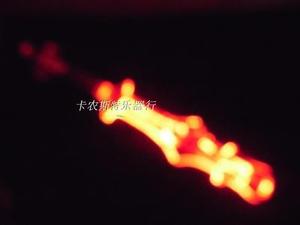 transparent crystal electric cello 4/4 size , LED  light colors,electric cello