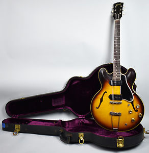 1962 Gibson ES-330 TD Original Vintage Sunburst Dot Neck Electric Guitar w/OHSC image 1