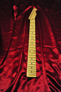 True Temperament Maple Retrofit Neck for Tele with 7,25" Fingerboard Radius