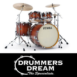 Brand New TAMA Silverstar 5pc Antique Brown Burst Lacquer Drum kit with Hardware