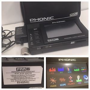 Phonic PAA6 Dual Channel Audio Analyzer And Tester LCD Touch Screen