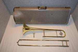 VINTAGE 1952 CONN 6H PROFESSIONAL TROMBONE ELKHART, INDIANA - EXC. PLAYING COND.
