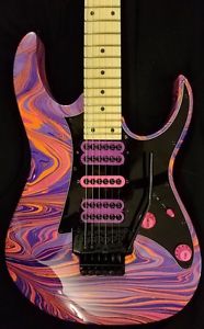 Ibanez RG450MB Custom Swirl Vai Jem Prestige
