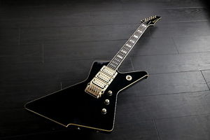 Ibanez Destroyer Ⅱ like a Phil Collen 1984 Electric Guitar Vintage Black w/OSC