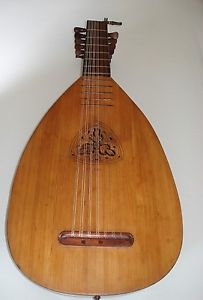 7 cours Renaissance lute from german Masterluthier Albert Roth 1921 ***