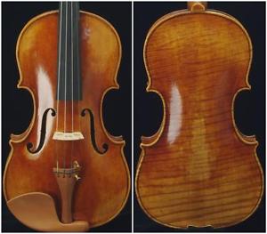 Collection-Maestro Stradivarius Messiah 1716 4/4 Violin #6810. Powerful tone