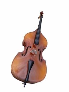 Schüler - Kontrabass 1/10 Größe,braun,neu inkl. gut gepolsterter Luxustasche