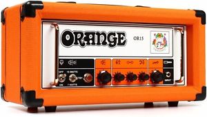Orange Amplifiers OR Series OR15H 15W Compact Tube Guitar Amp Head New