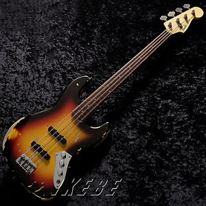 Fender USA CustomShop Jaco Pastorius Tribute Jazz Bass Fretless New