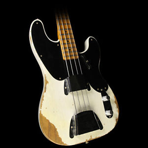Fender Custom '51 Roasted Precision Bass Heavy Relic Electric Bass Guitar Blonde