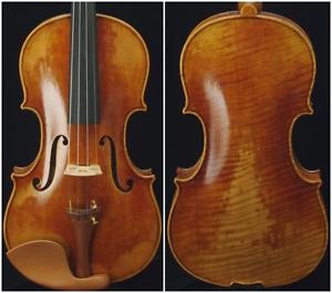 Collection-Maestro Stradivarius Messiah 1716 4/4 Violin #6811. Powerful tone