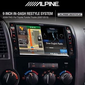 alpine electronics x009-TND in dash restyle
