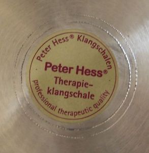 Peter Hess THERAPIE Qualité Klangschalenset Nr. 40 Bol sonore