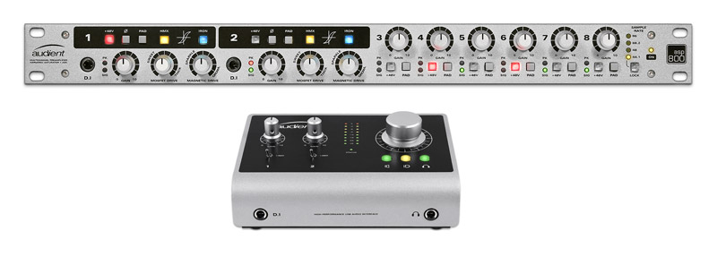 Audient iD14 Audio Interface and ASP800 Preamp Bundle (NEW)