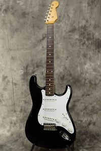 Fender Japan ST62-US Black guitar w/gigbag/456