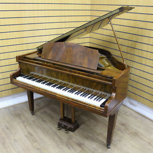 Monington & Weston Walnut Baby Grand Piano By Sherwood Phoenix