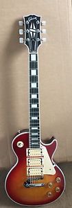 Gibson Ace Frehley Budokan Custom Les Paul Electric Guitar triple pickups Kiss
