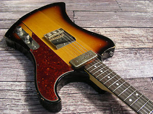 NEW! 2016 Shelton Electric Instruments SolarFlite 3 Tone Sunburst Relic