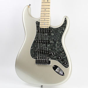 2009 Fender American Deluxe Stratocaster Inca Silver  W/ OHSC!
