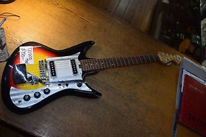 Teisco Del Rey ET-230 -1960's - Sharkfin Guitar