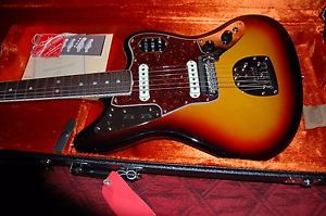 New Fender American Vintage '65 Jaguar 3 Tone Sunburst Authorized Dealer OHSC