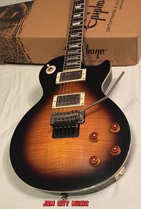 EPIPHONE LES PAUL PLUS TOP PRO FX, Floyd Rose Tremolo COIL TAPPING USA Pick Ups