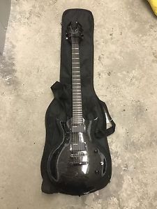 Halo Custom Guitars 667 Baritone Electric Guitar W/ Lace Drop N Gain 27" Scale