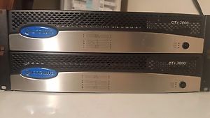 2 Crown audio CTS 3000
