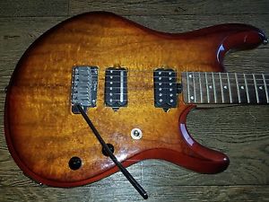 Sterling by Music Man JP100D KOA John Petrucci Signature model DiMarzio pickups