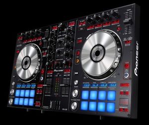 PIONEER DDJ-SR 2 Channel Controller with Serato Software and 16 Performance Pads
