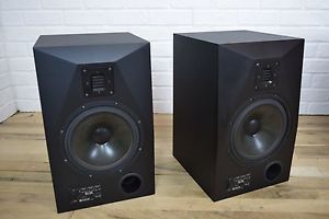Adam S2.5a powered studio monitors pair near MINT!-used speakers for sale